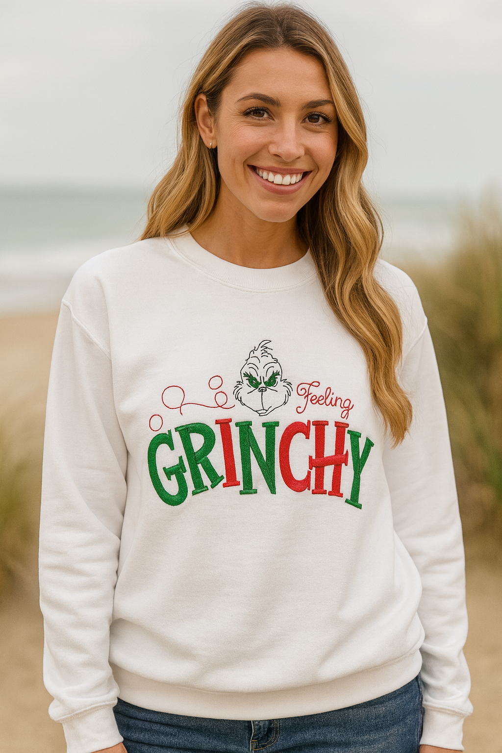 Christmas Grinch Long-Sleeve
