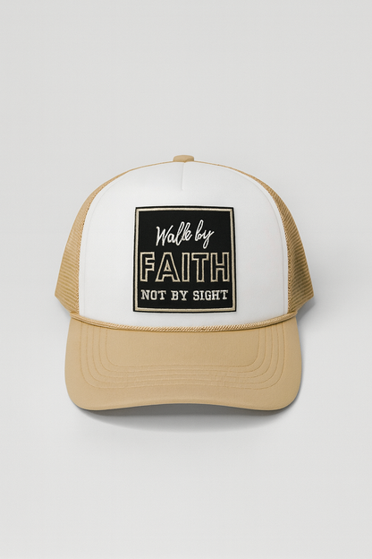 Walk by Faith Hat